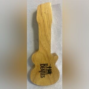 Vintage The Beatles Watch With Original Wooden Box And Leather Band